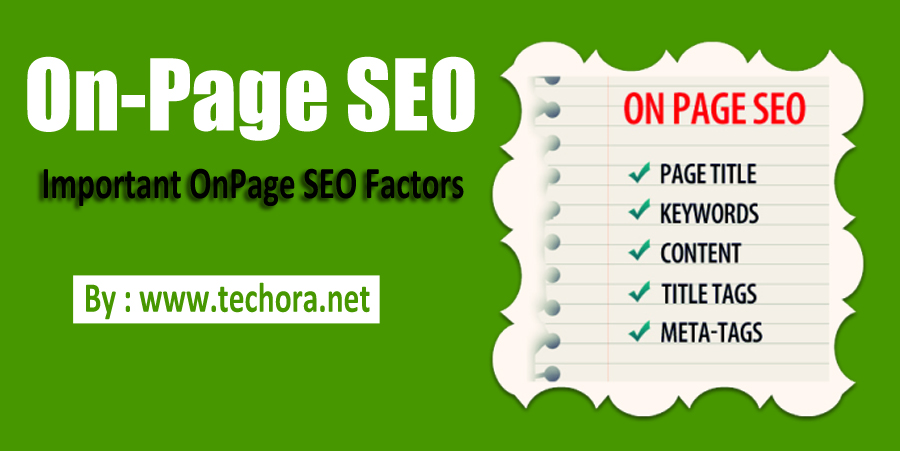 On page seo factors: how to create a perfectly optimized page number